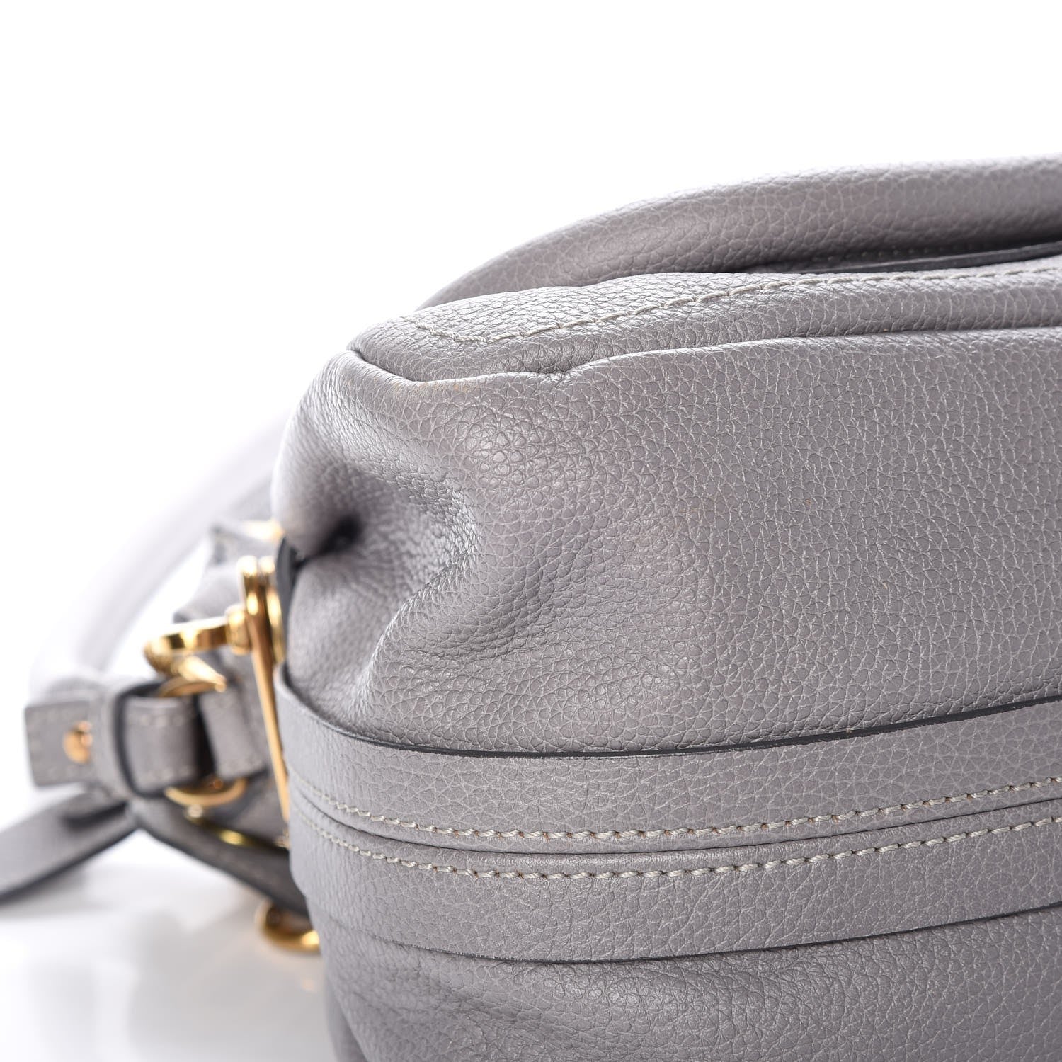 Chloe Calfskin Medium Paraty Cashmere Grey 10 of 17