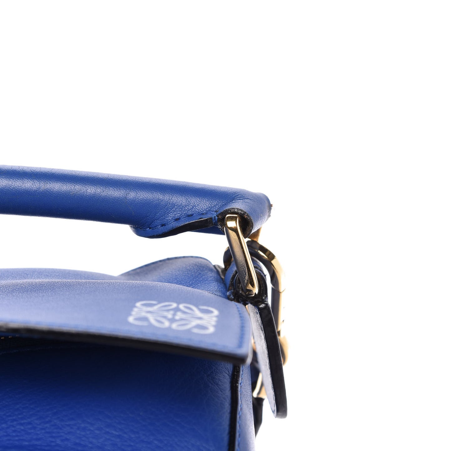 Calfskin Medium Puzzle Bag Electric Blue