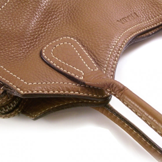 Prada Leather Flap Hobo 11 of 12