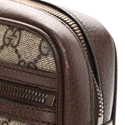 Gucci GG Supreme Monogram Web Mini Ophidia Messenger Brown 11 of 11