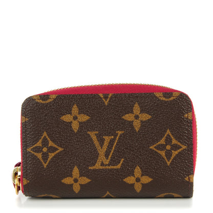 Louis Vuitton Monogram Zippy Multicartes Fuchsia 1 of 7