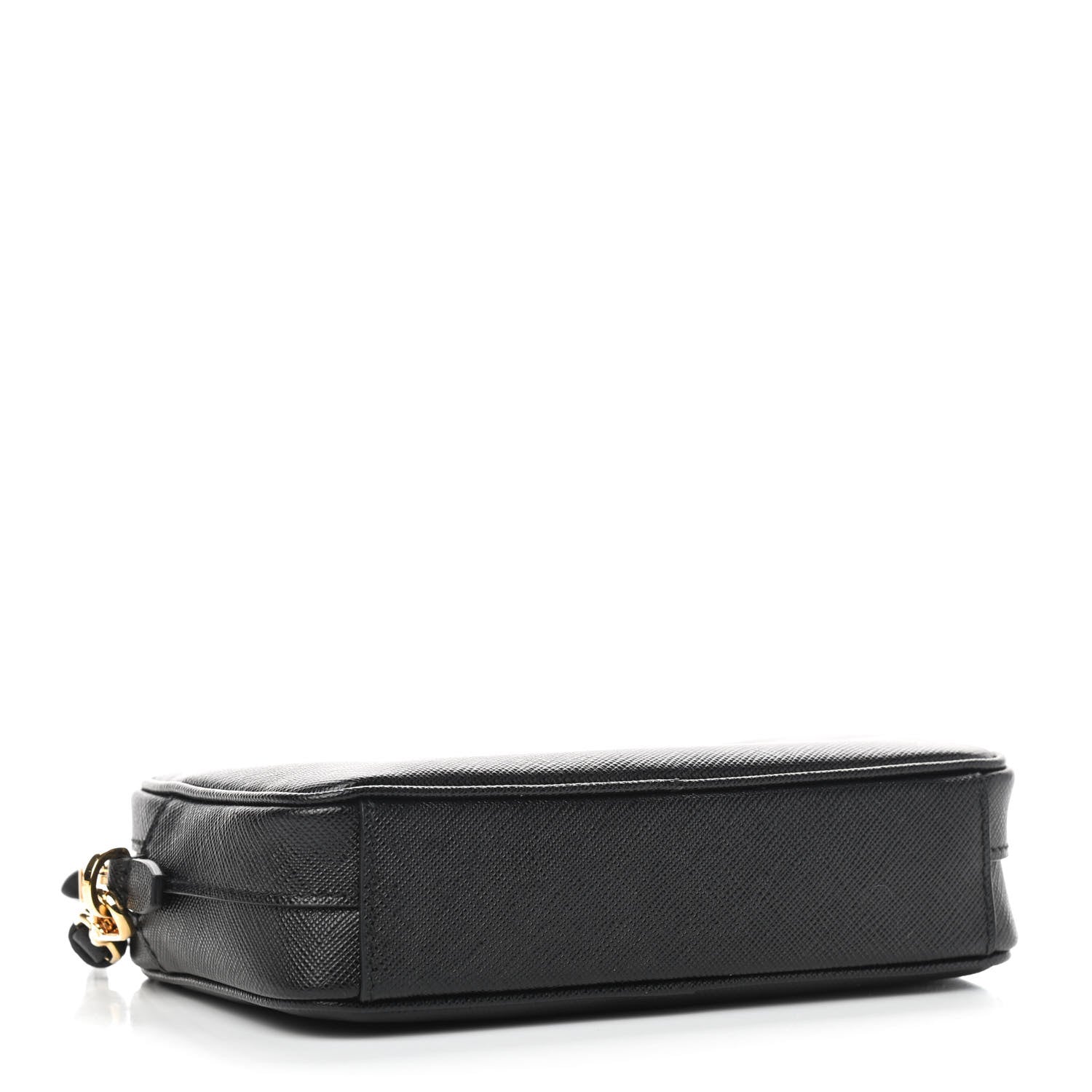 Prada Saffiano Lux Small Camera Crossbody Bag Black 4 of 8