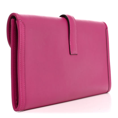 Hermes Swift Jige Elan 29 Clutch Rose Pourpre 3 of 8