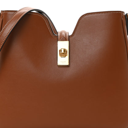 Celine Smooth Calfskin Small Camille 16 Soft Bag Tan 7 of 9