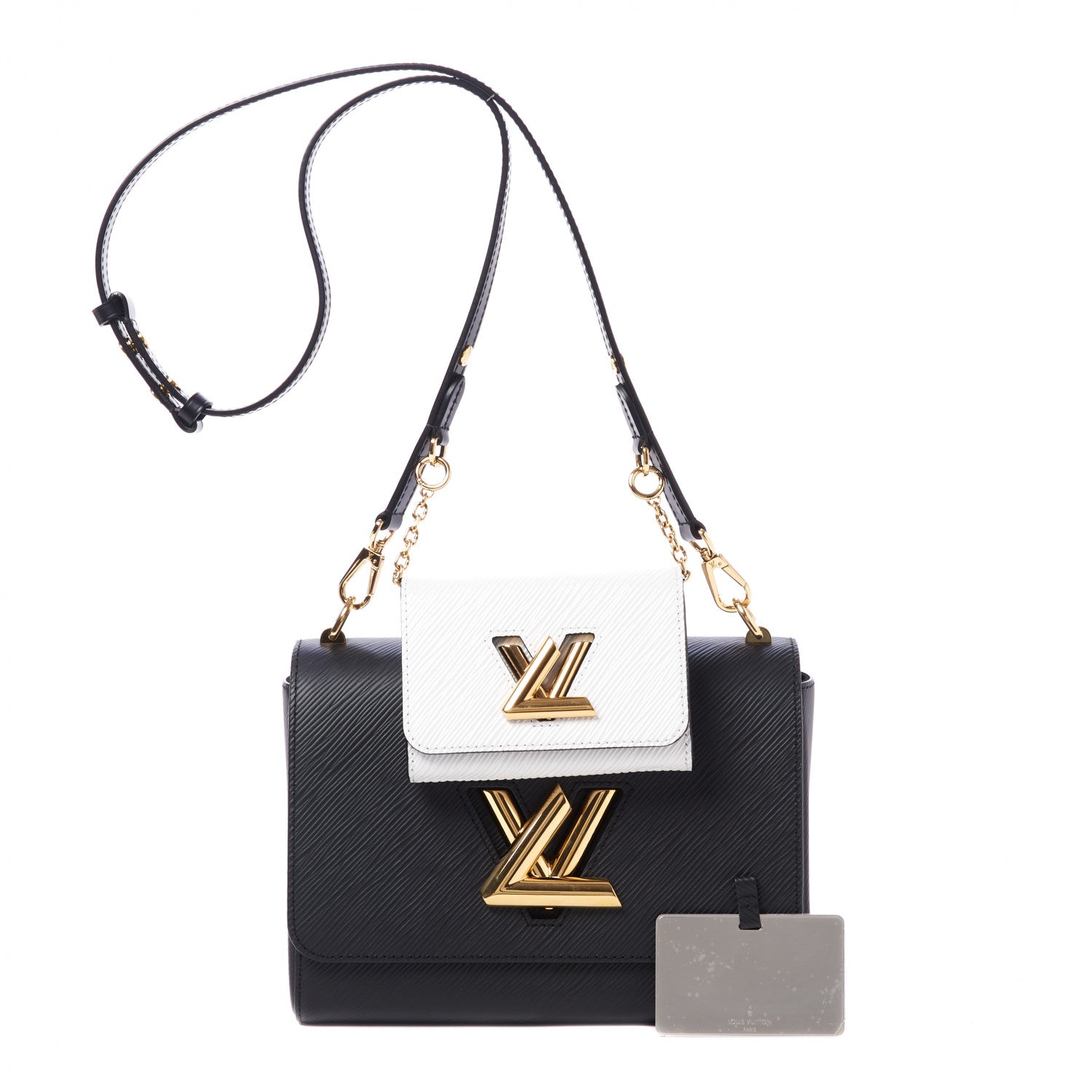 Louis Vuitton Epi Twist MM and Twisty Black White 1 of 9