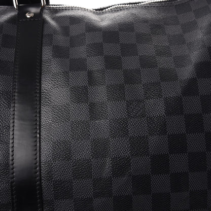 Louis Vuitton Damier Graphite Keepall Bandouliere 55 9 of 12