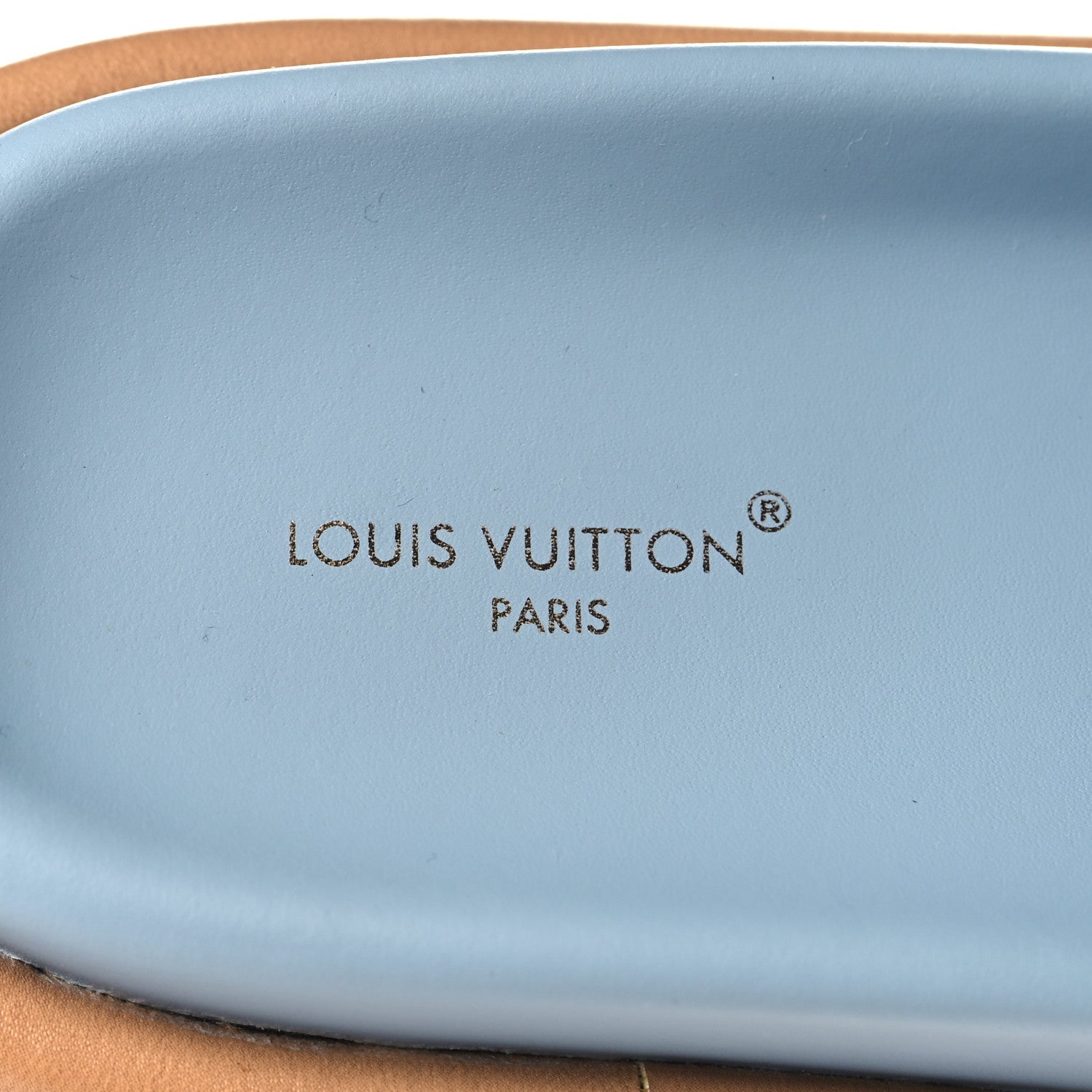 Louis Vuitton Monogram Denim LV Bliss Womens Comfort Mules 39 Turquoise 9 of 10