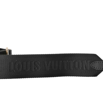 Louis Vuitton Nylon Petite Malle Souple Shoulder Strap Black 3 of 4