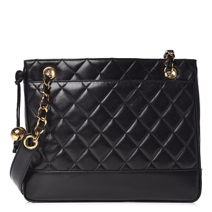 Chanel Lambskin Quilted Shoulder Bag Black 1 of 13
