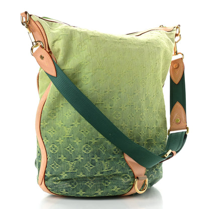 Louis Vuitton Denim Sunburst PM Messenger Vert 3 of 14