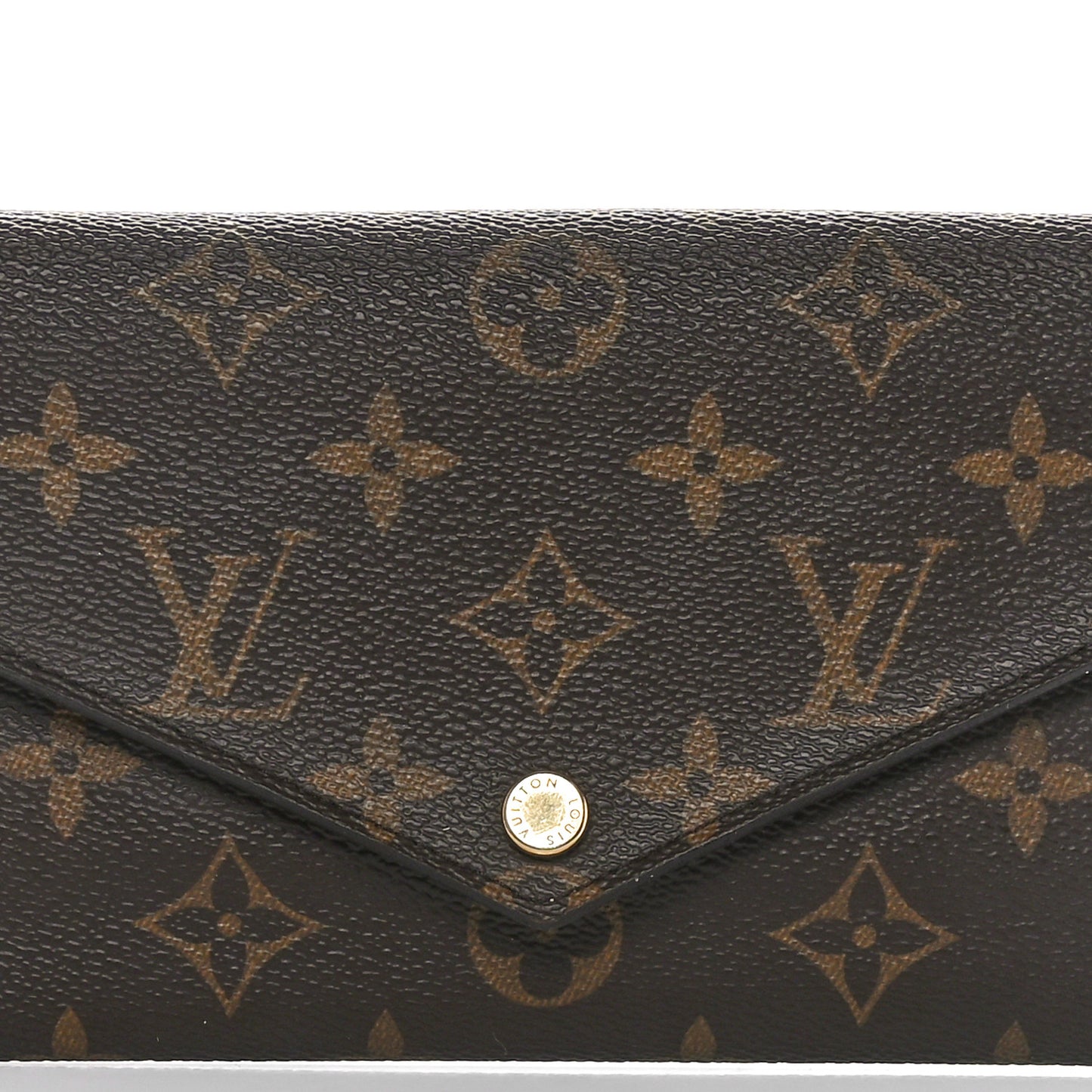 Monogram Jeanne Wallet Rose Ballerine