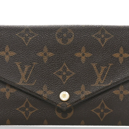 Louis Vuitton Monogram Jeanne Wallet Rose Ballerine 6 of 9