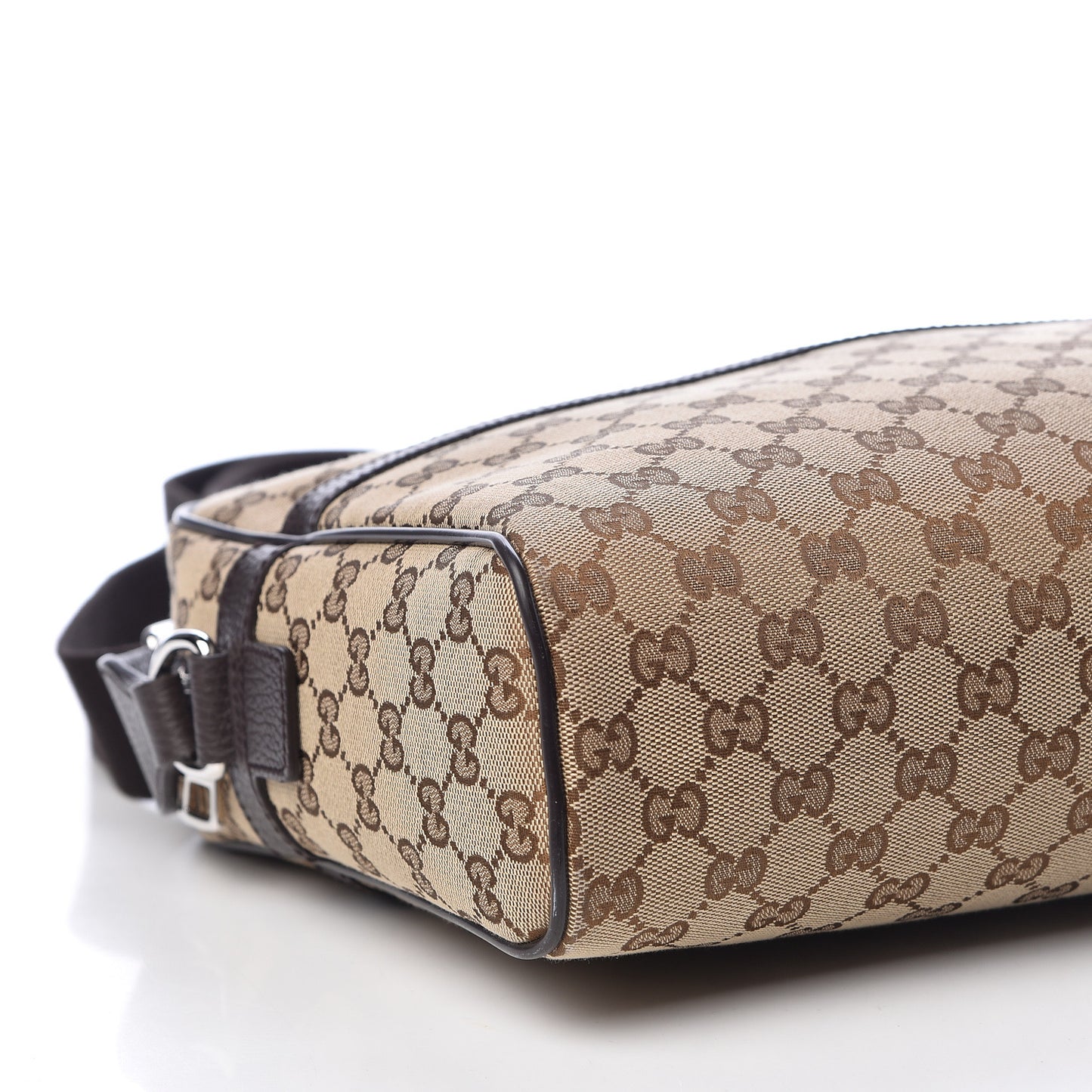 Monogram Messenger Bag Dark Brown
