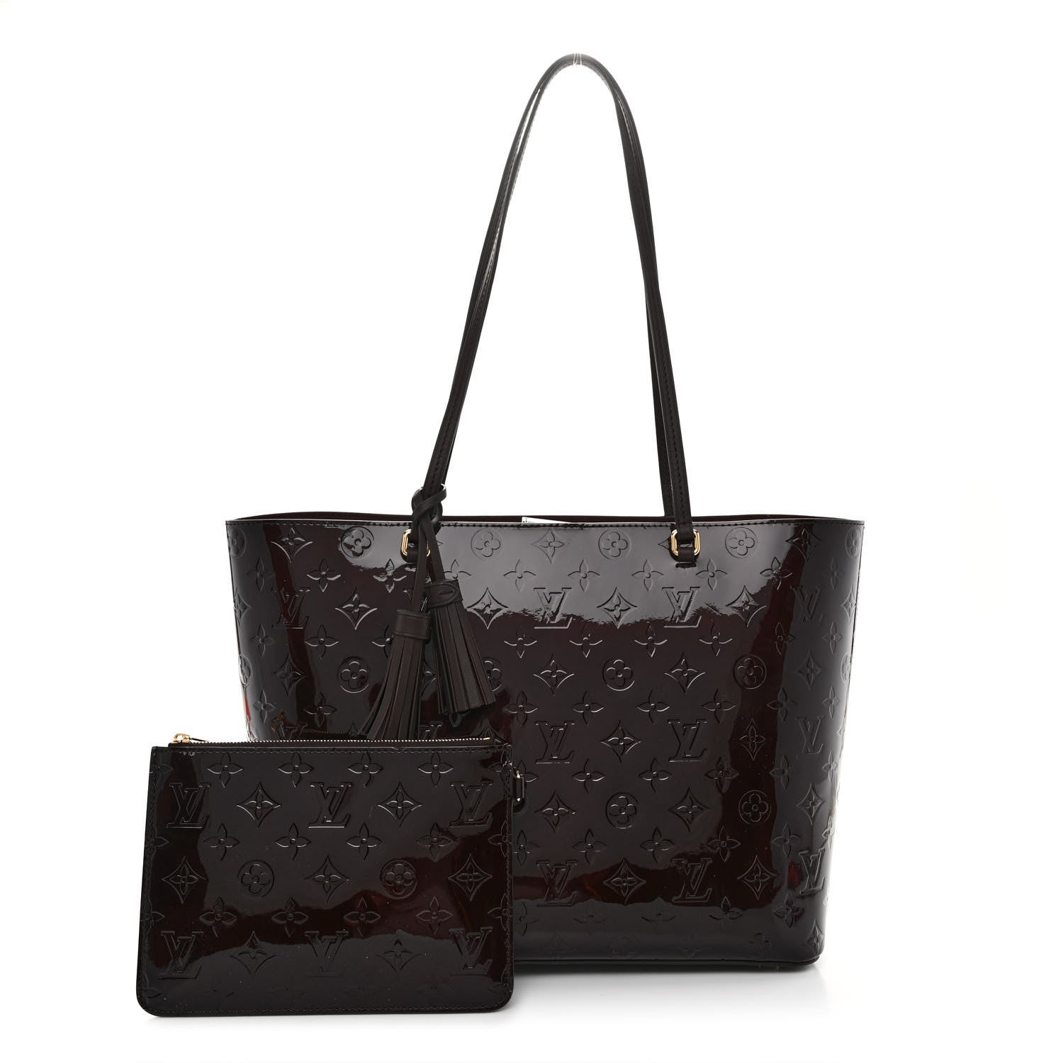 Louis Vuitton Vernis Long Beach MM Amarante 1 of 10