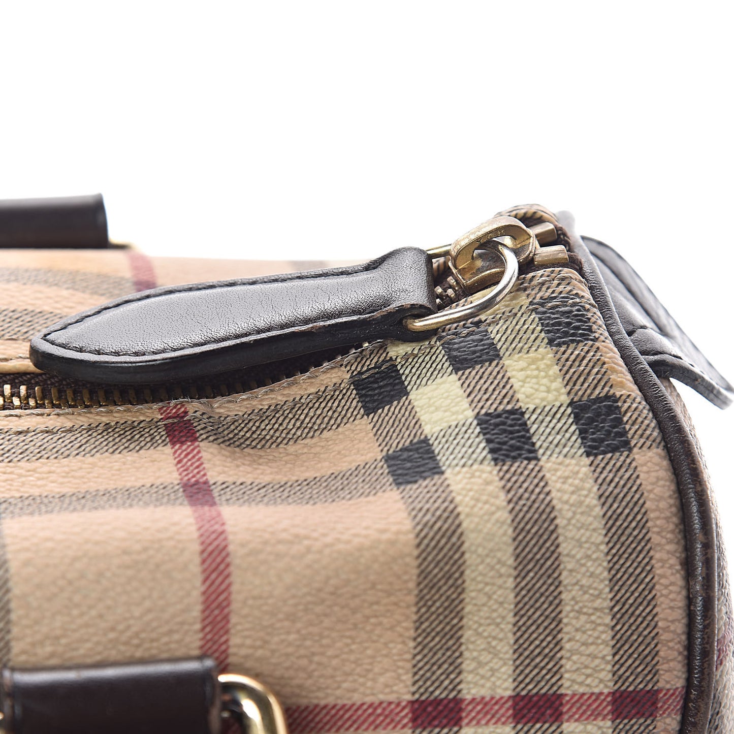 Haymarket Check Small Chester Bowling Bag Chocolate