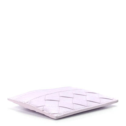 Bottega Veneta Nappa Intrecciato Card Holder Pink 4 of 13