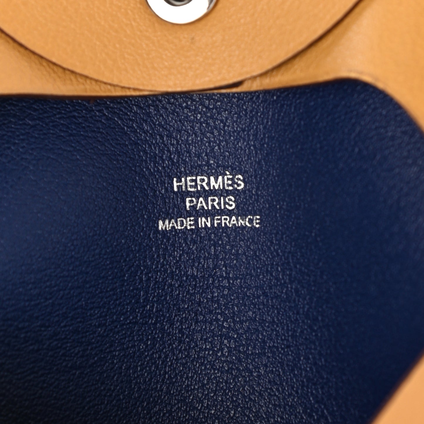 Evercolor Verso Bastia Coin Purse Curry Bleu Saphir