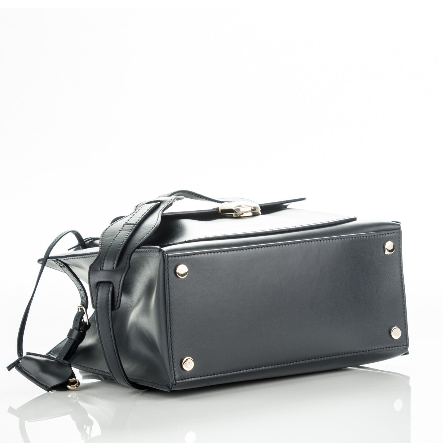 Calfskin Padlock All Afternoon Bleu Nuit