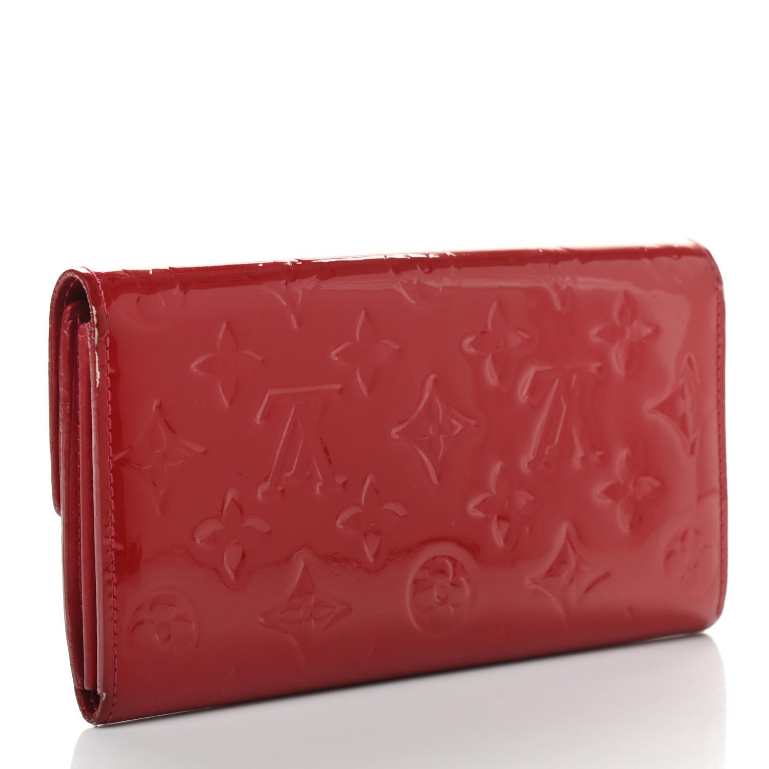 Louis Vuitton Vernis Sarah Wallet Pomme D'Amour 3 of 9