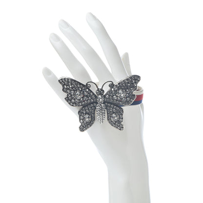 Gucci Web Crystal Butterfly Bracelet 2 of 4
