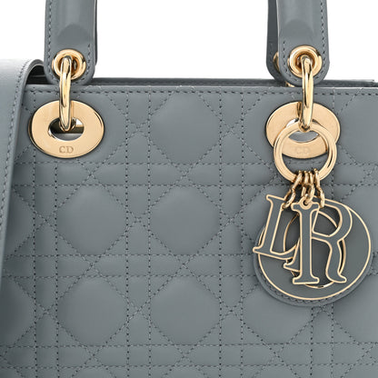 Christian Dior Lambskin Cannage Small My ABCDior Lady Dior Cloud Blue 8 of 11