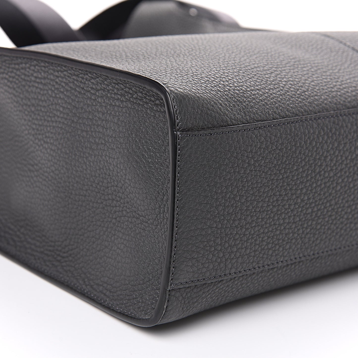 Cuoio Romano Glazed Fabric FF 1974 Peekaboo X-Lite Fit Asfalto Mou Black
