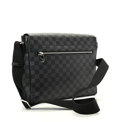 Louis Vuitton Damier Graphite District MM 3 of 8
