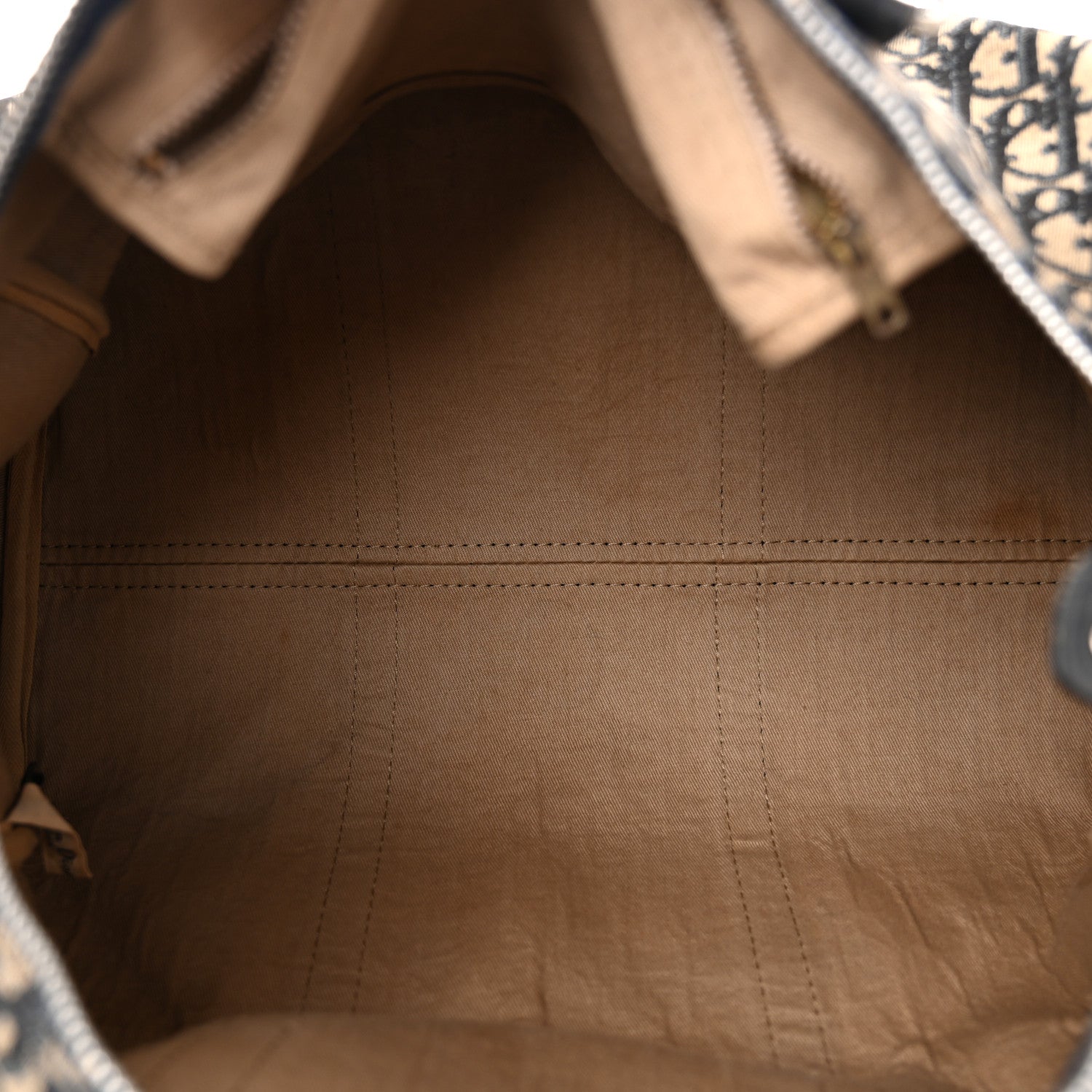 Christian Dior Monogram Duffle Navy Blue 5 of 15