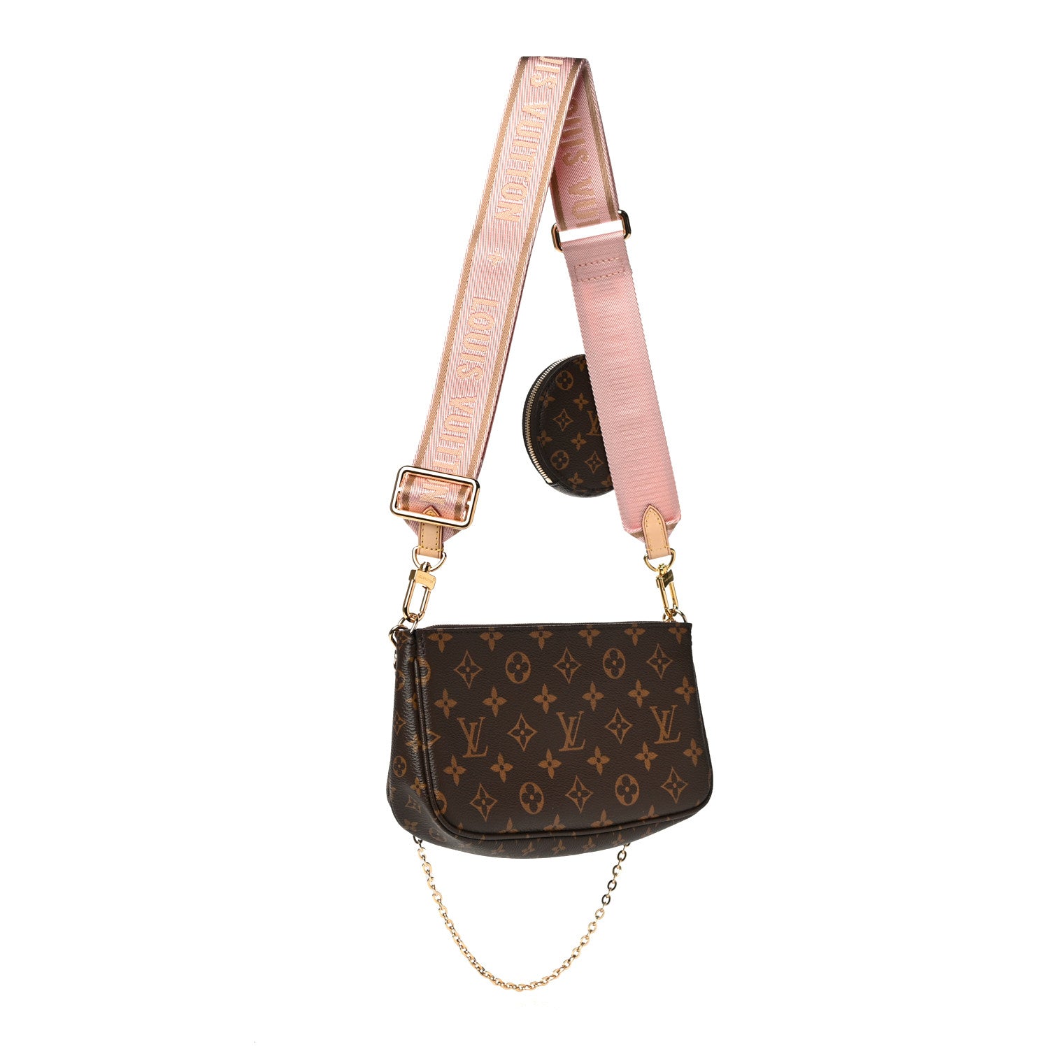 Louis Vuitton Monogram Multi Pochette Accessories Rose Clair 3 of 17