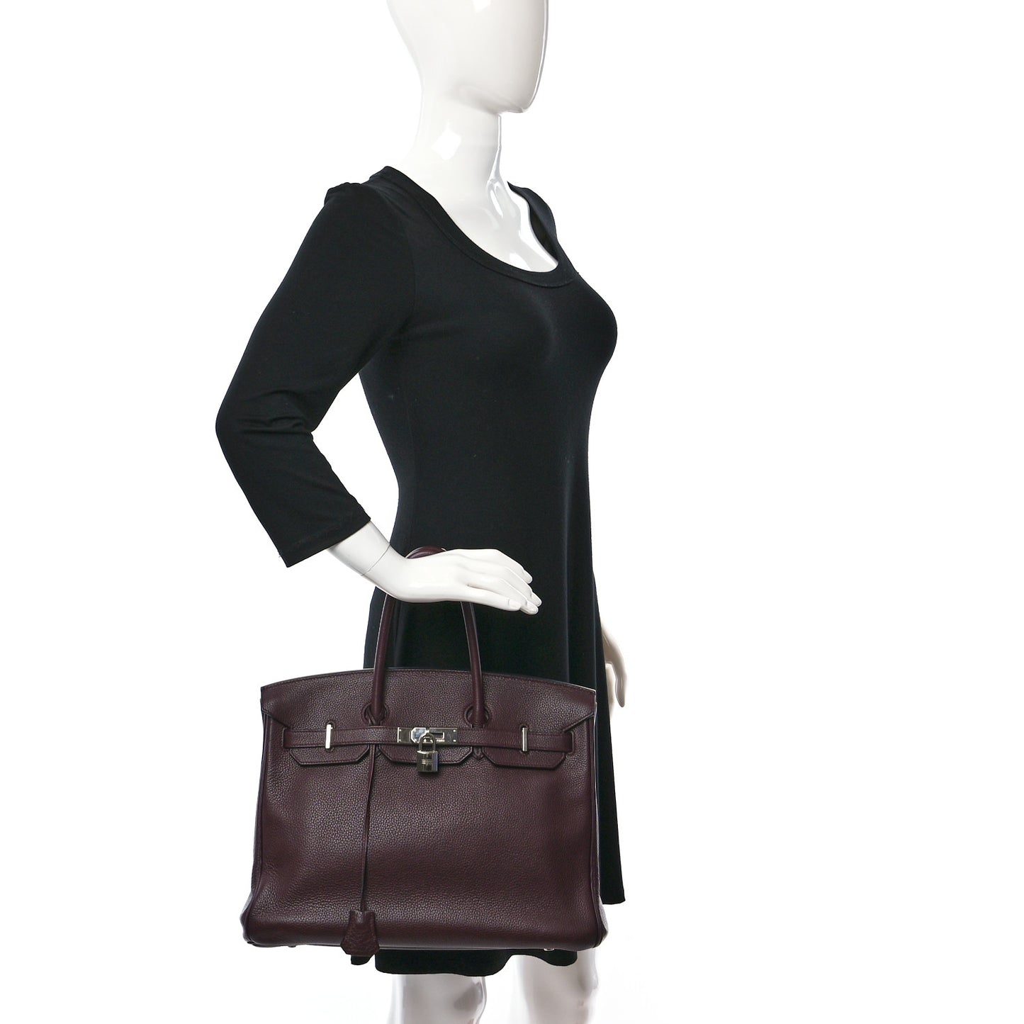 Taurillon Clemence BIRKIN 35 Prune