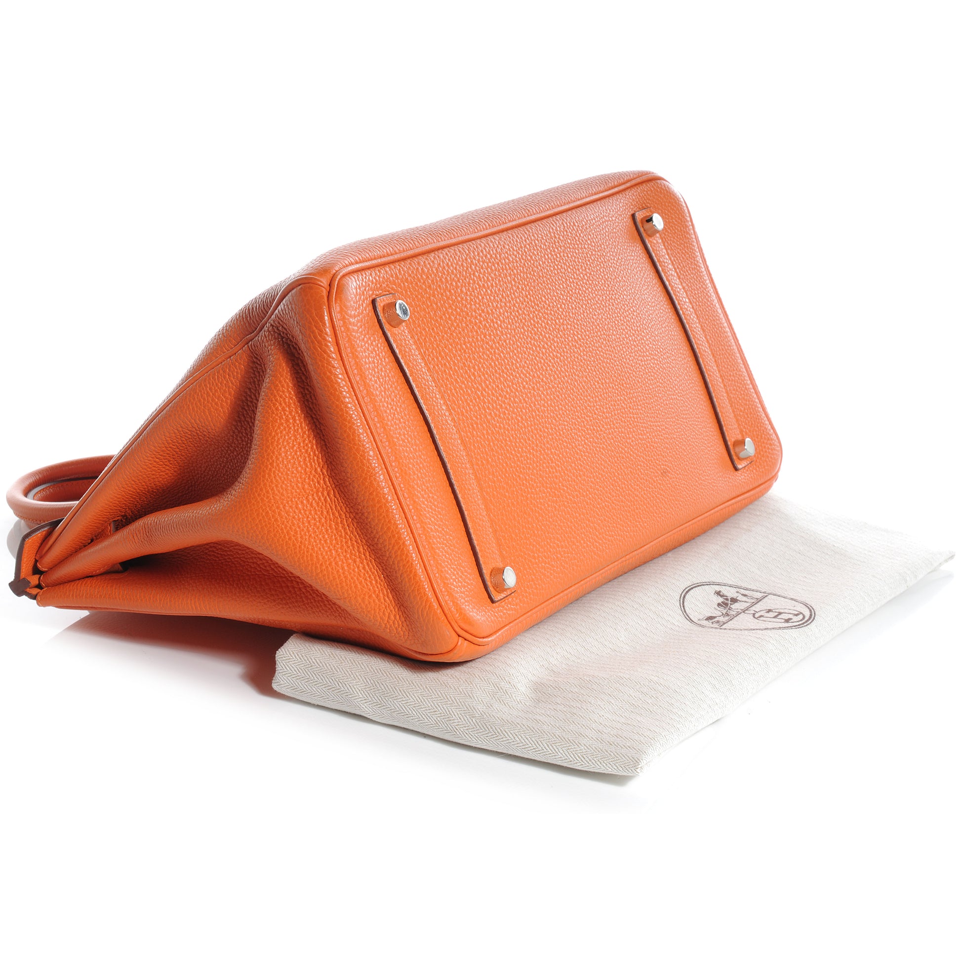 Hermes Togo Birkin 35 Orange 4 of 9