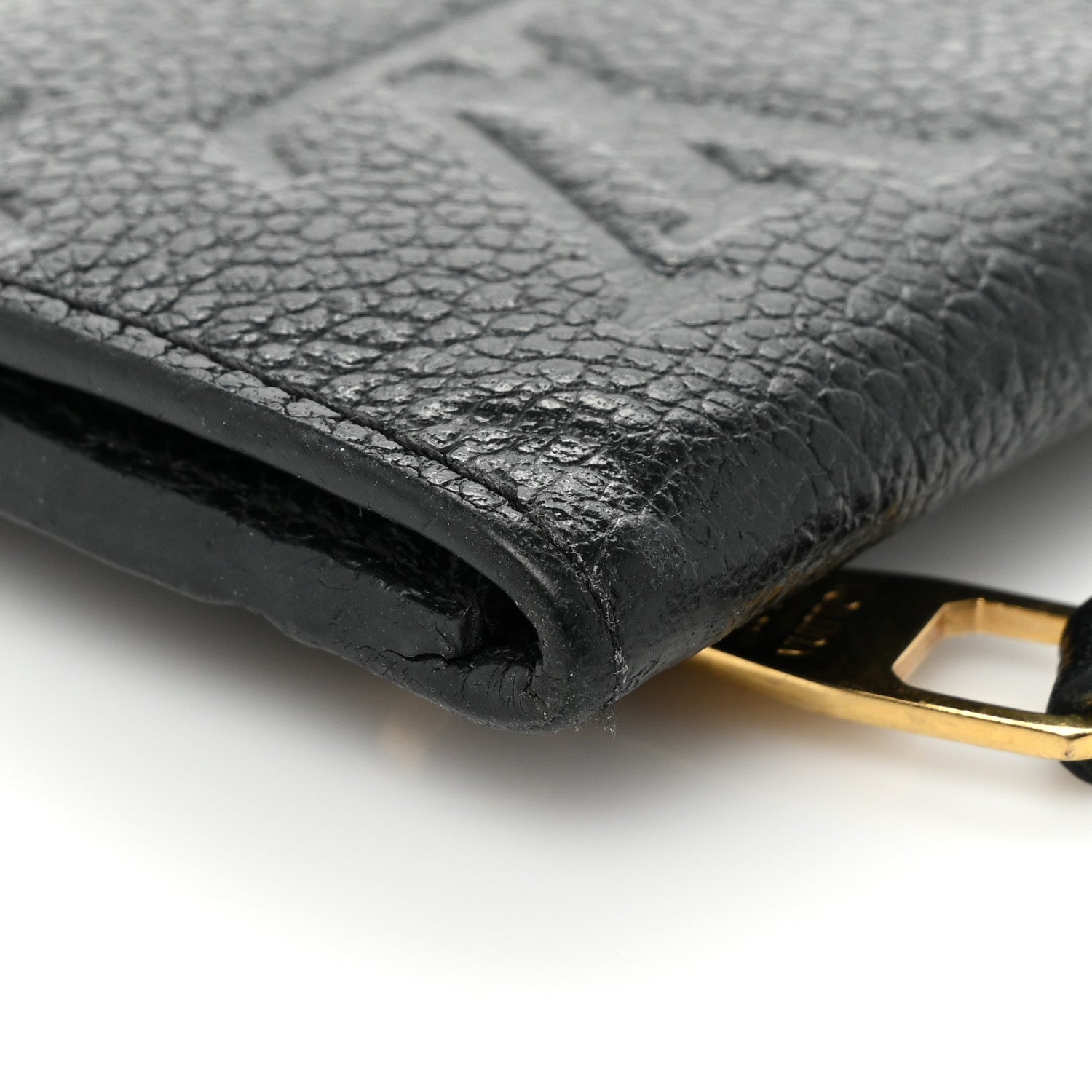 Louis Vuitton LOUIS VUITTON Empreinte Key Pouch Black 11 of 12