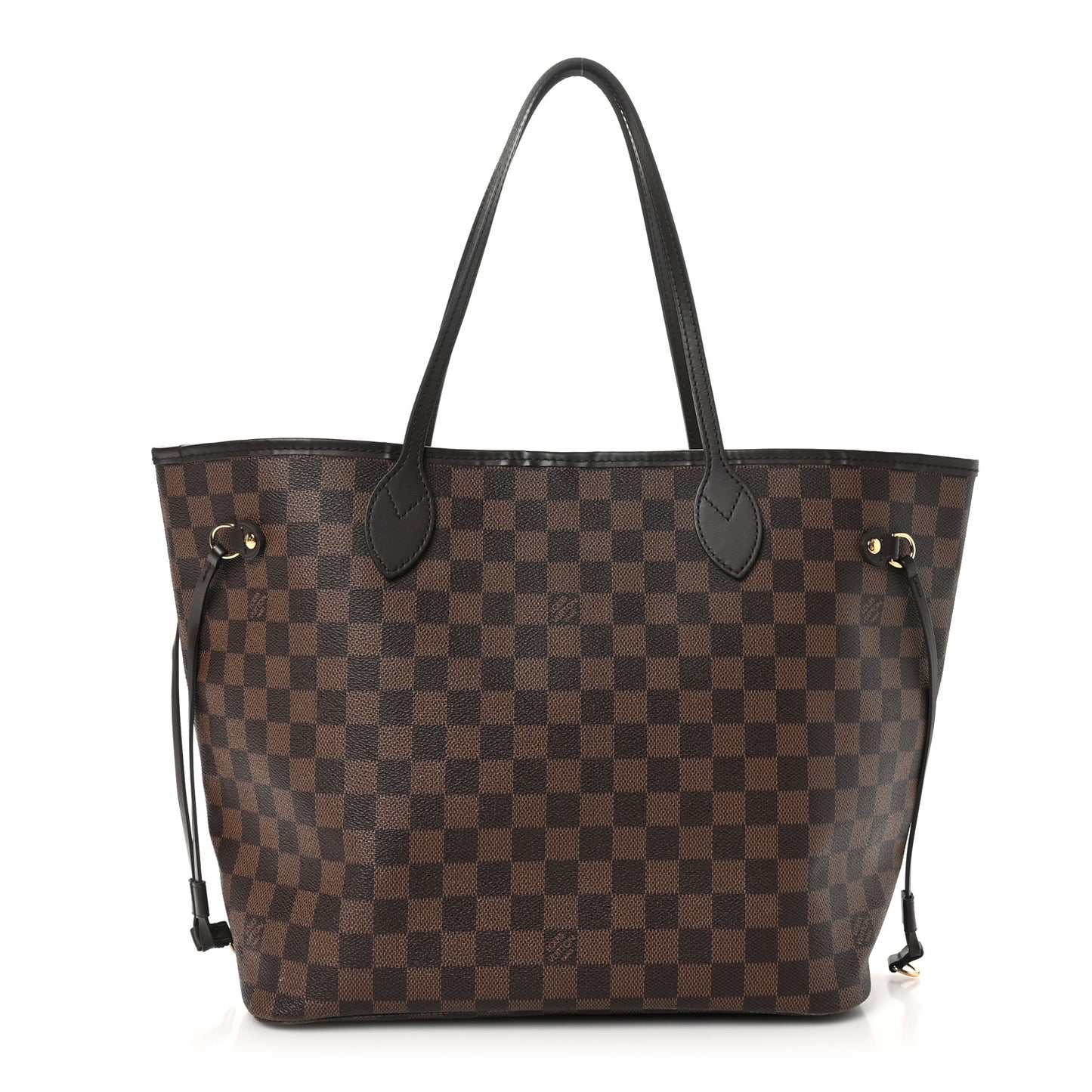 Damier Ebene Neo Neverfull MM Rose Ballerine