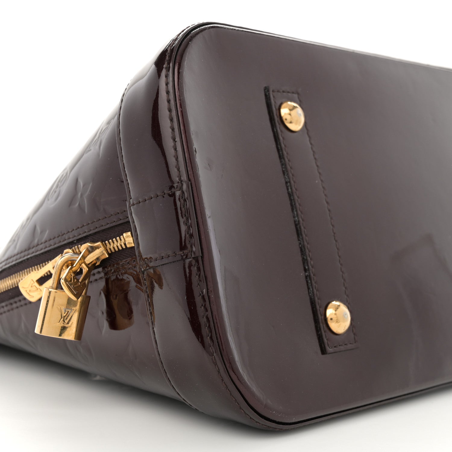 Louis Vuitton Vernis Alma GM Amarante 9 of 12