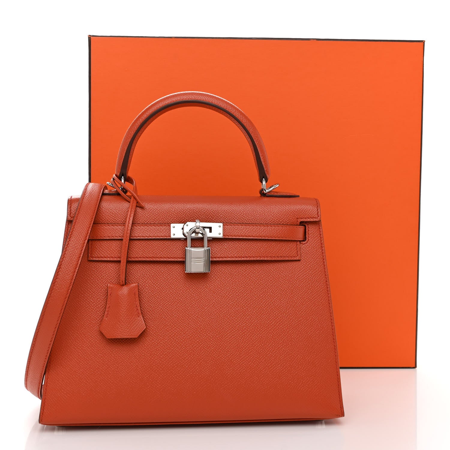 Hermes Epsom Kelly Sellier 25 Terre Battue 11 of 11