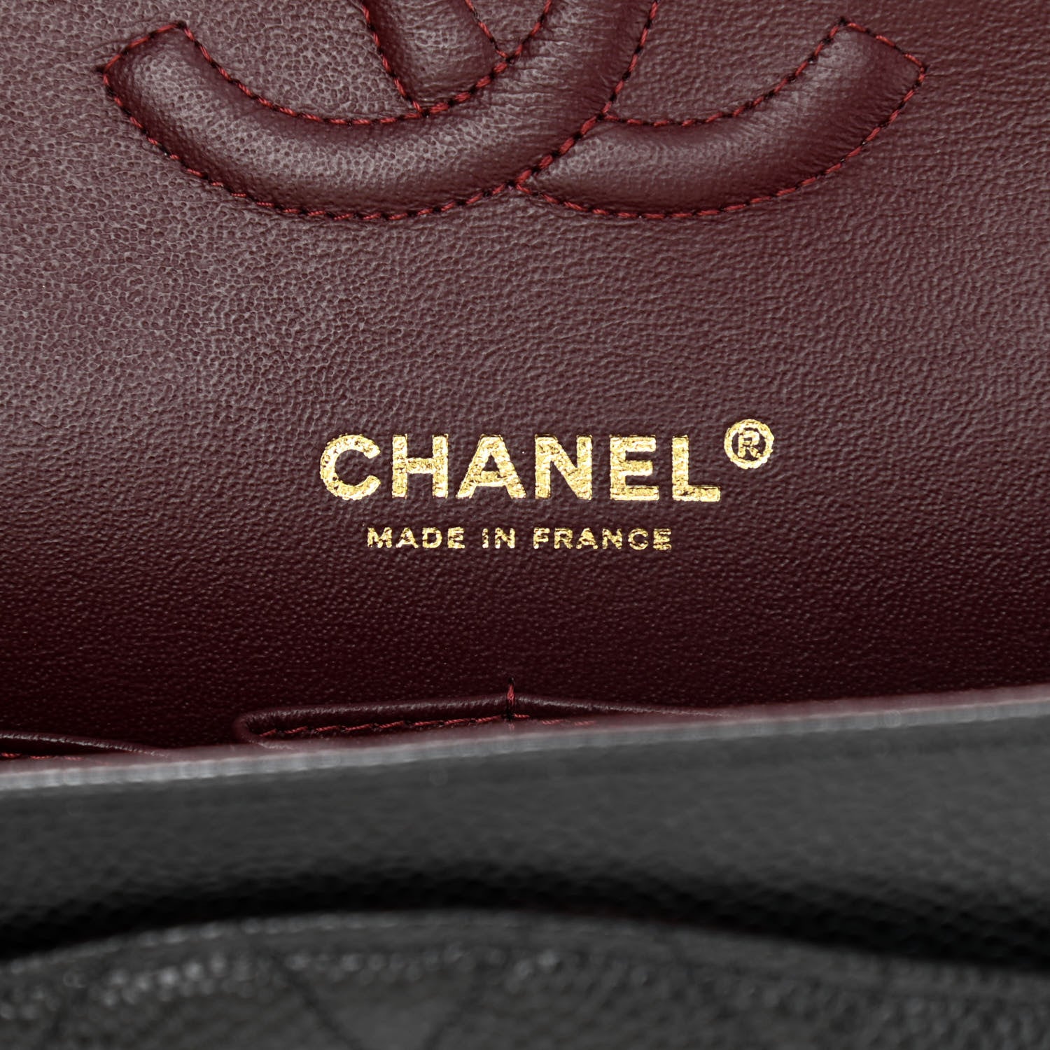 Chanel Caviar Quilted Medium Double Flap Black 6 of 10