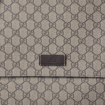 Gucci GG Plus Monogram Messenger Diaper Bag Dark Brown 9 of 14