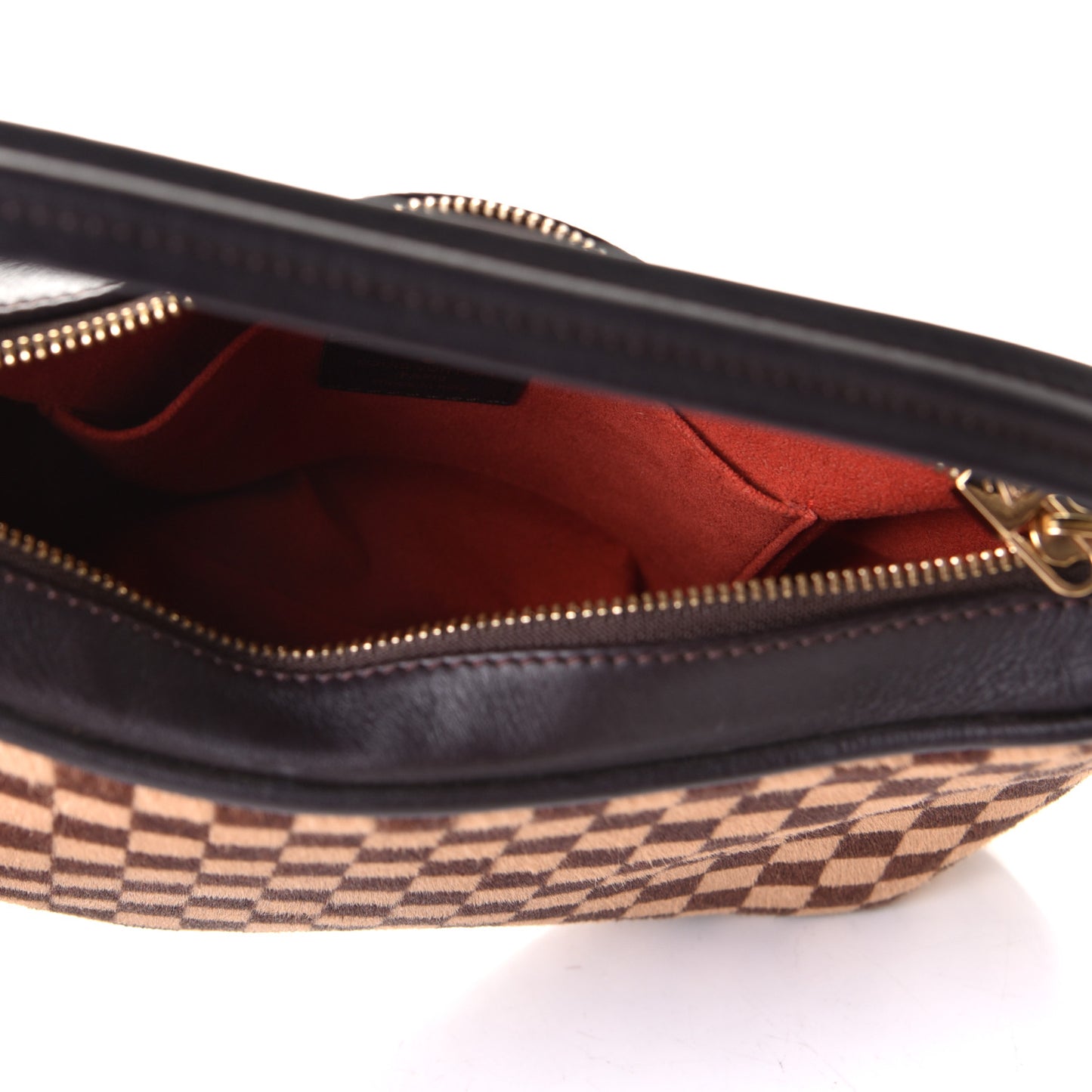 Calf Hair Damier Sauvage Tigre