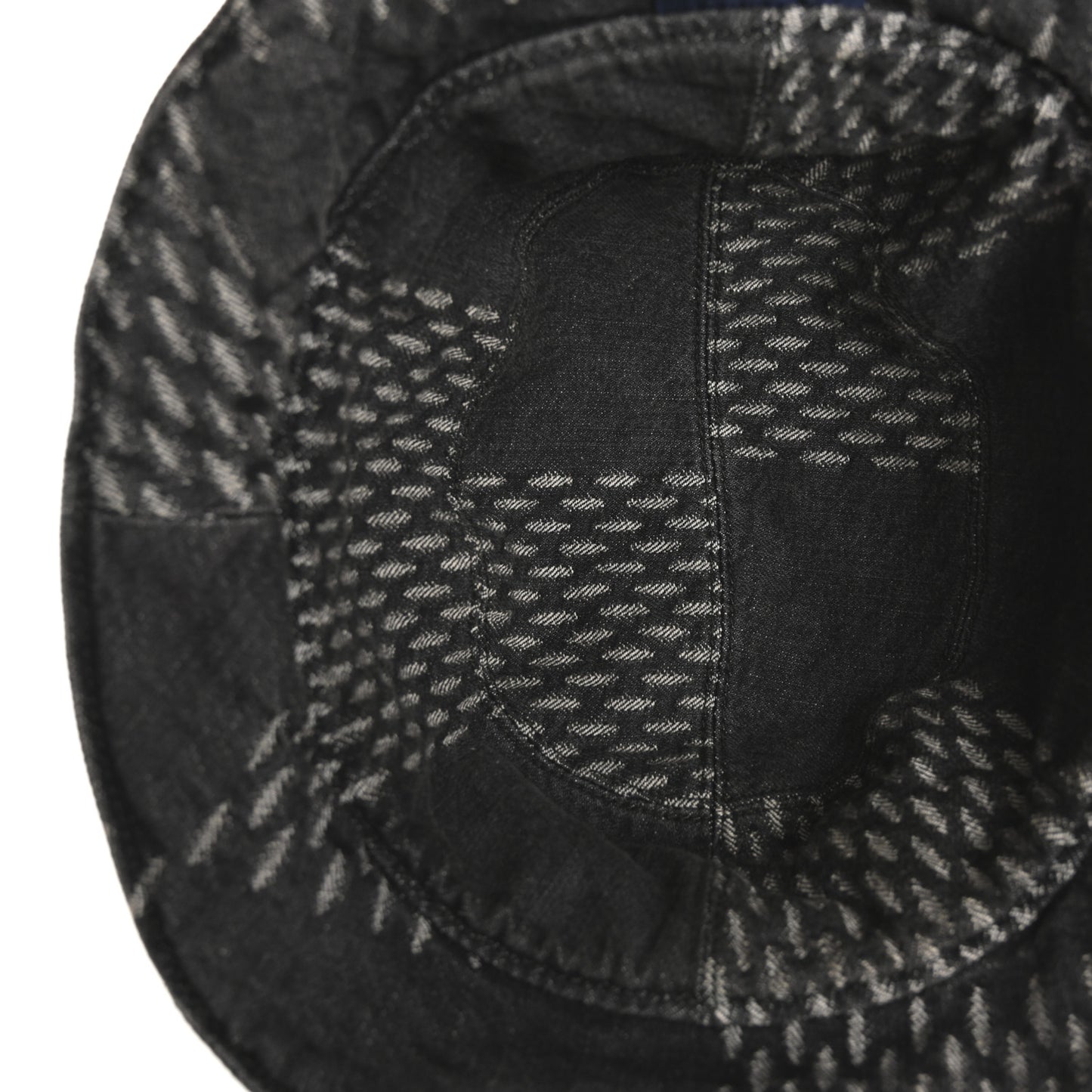 x NIGO Monogram Giant Denim Giant Damier Wave Sun Hat 60 Gray