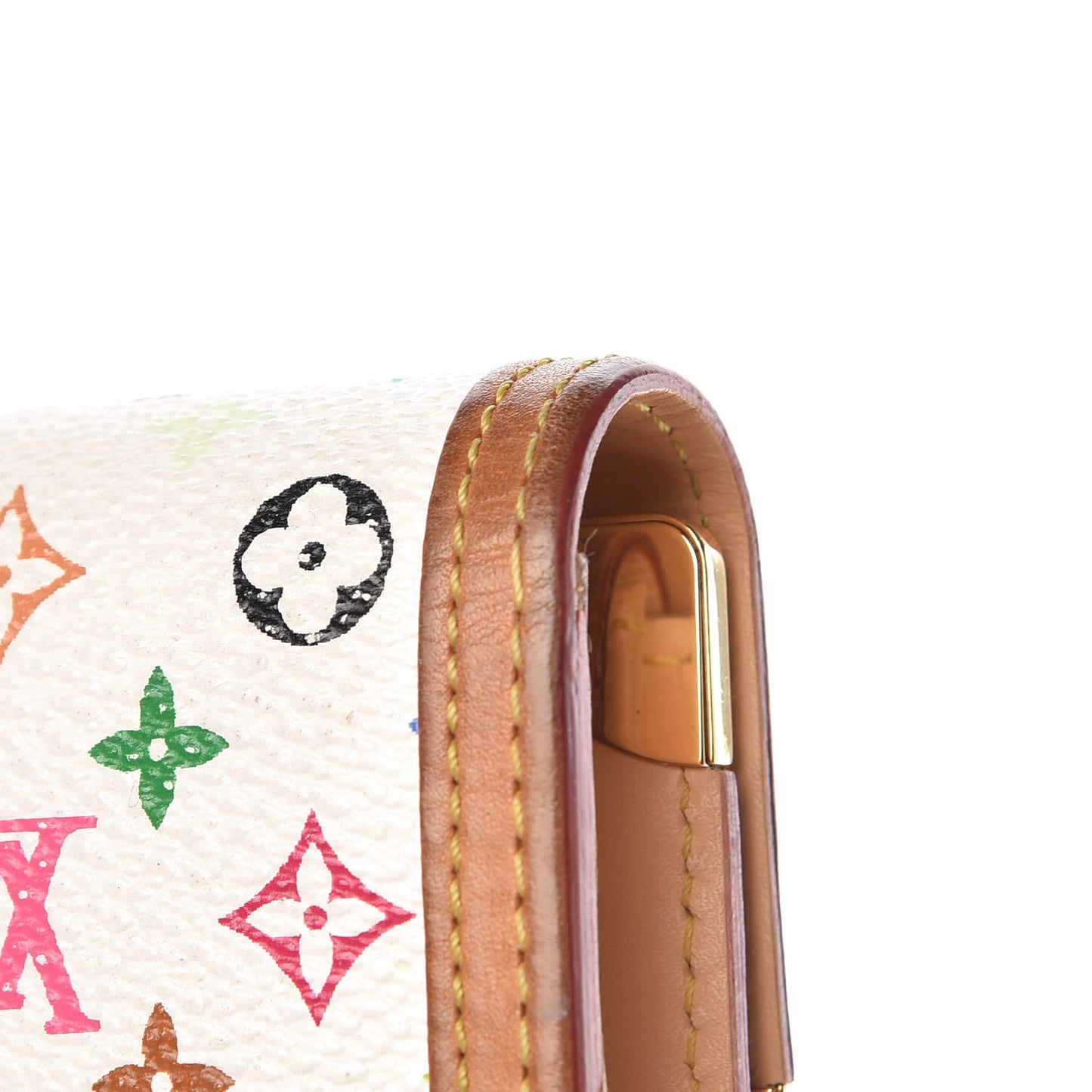 Monogram Multicolor Porte Tresor International Wallet White