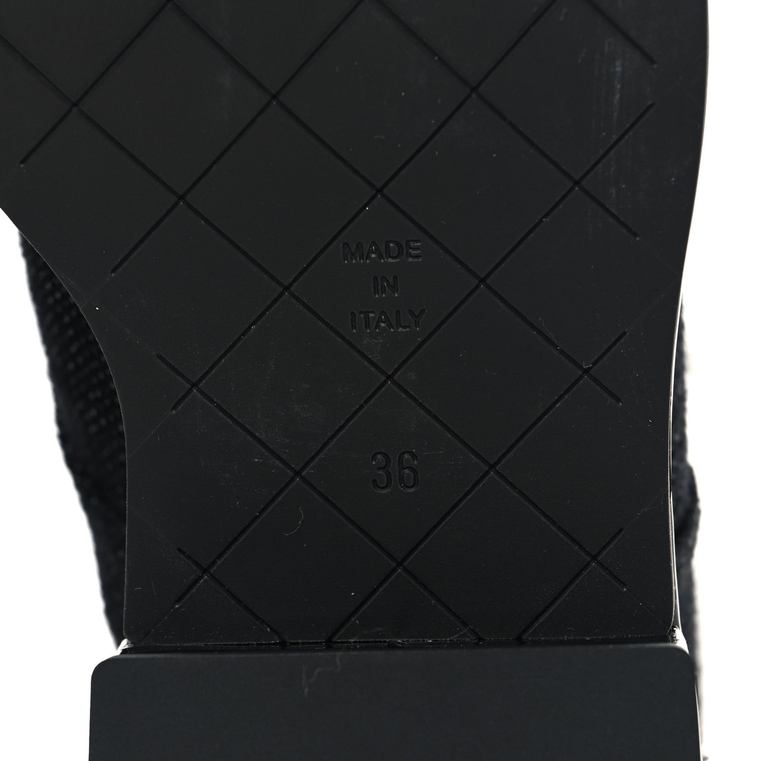Chanel Fabric Patent Calfskin Lambskin Quilted CC Lace Up Combat Boots 36 Black 7 of 8
