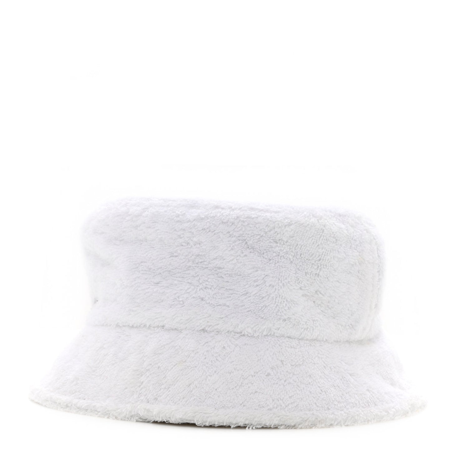 Terry Cloth CC Bucket Hat M White
