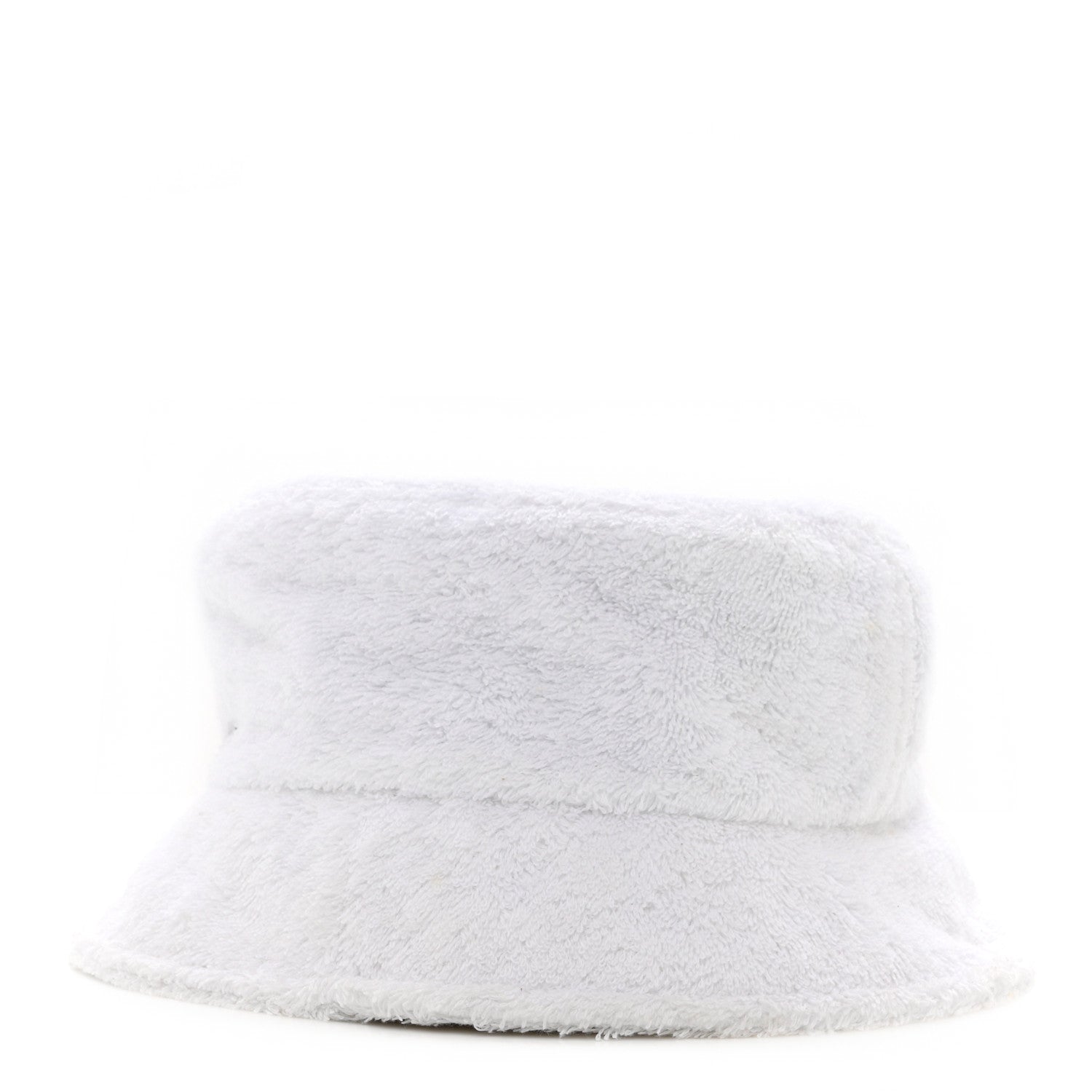Chanel Terry Cloth CC Bucket Hat M White 4 of 9