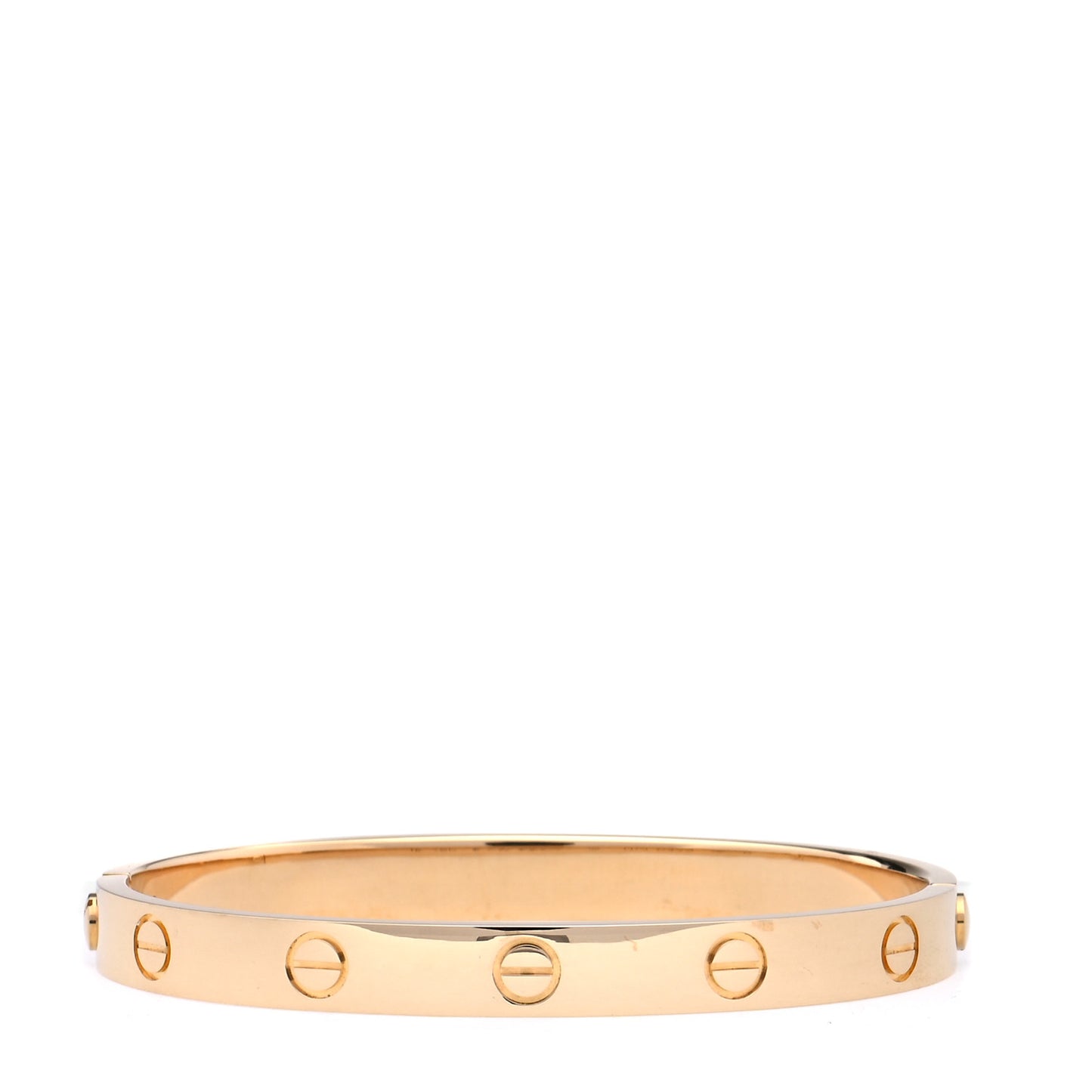 18K Yellow Gold LOVE Bracelet 16