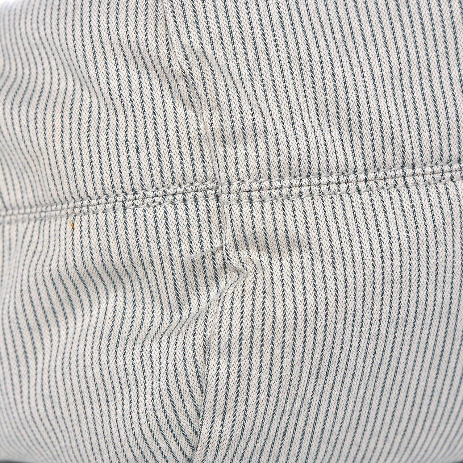 Chanel Toile Striped Coco Paris Tote Navy 8 of 10