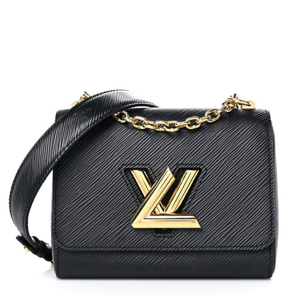 Louis Vuitton Epi Twist Shoulder Bag PM Black 3 of 14