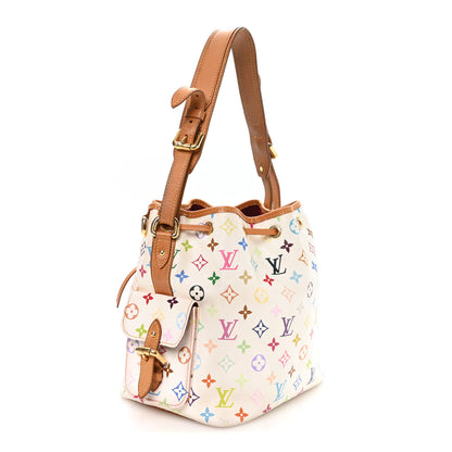 Louis Vuitton Monogram Multicolor Petit Noe White 3 of 10