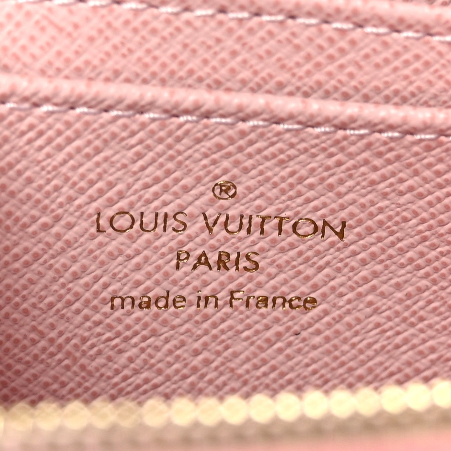 Louis Vuitton Damier Azur Zippy Coin Purse Rose Ballerine 6 of 6