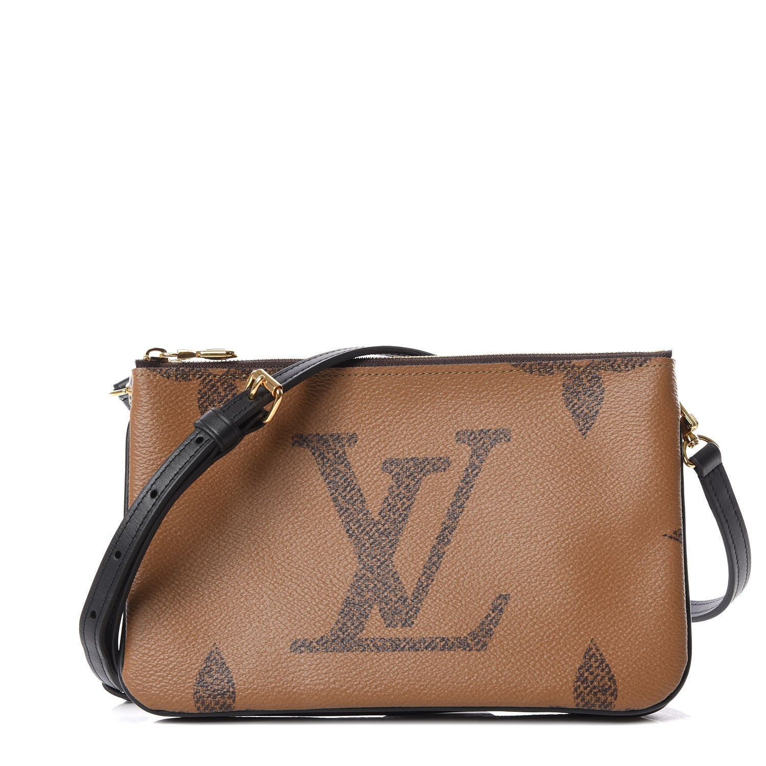 Louis Vuitton Reverse Monogram Giant Double Zip Pochette 1 of 10