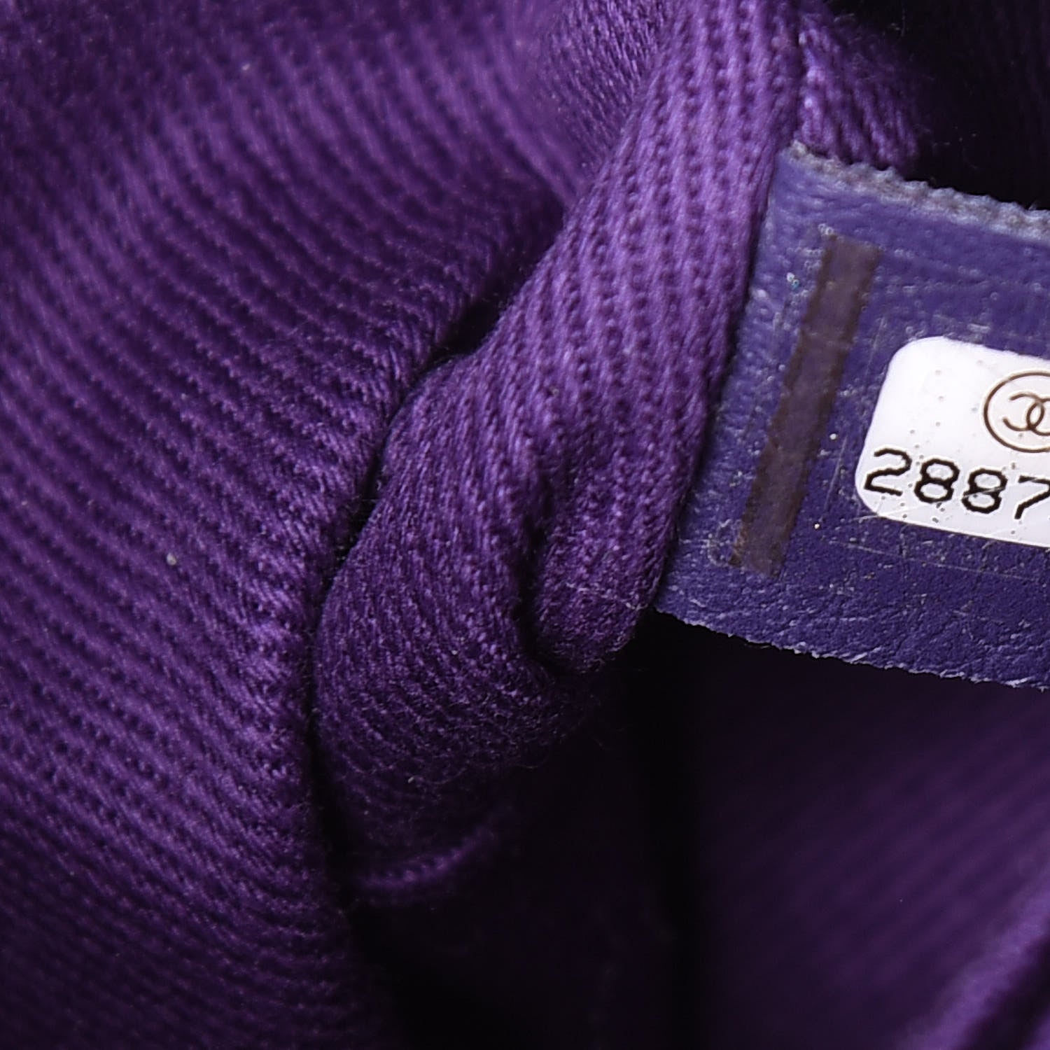 Chanel Caviar Chevron Quilted Mini Coco Handle Flap Purple 7 of 11